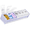 Purple-White, variant on Extra Large Pill Organizer 2 Times a Day, 7 Day XL Pill Box AM PM ,Weekly Pill Case Twice a Day, Oversized Daily Medicine Container for Vitamins