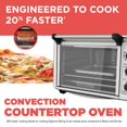 thumbnail image 4 of BLACK+DECKER 6-Slice Convection Countertop Toaster Oven, Stainless Steel, TO3210SSD, 4 of 11