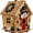 New-Snowman, variant on DIY Pearl Art - Christmas Collection, 3D Wooden House Rhinestone Diamond Painting Kit with Pearl Beads Holiday Craft Decor, Christmas Village Ornaments for Adults & Teens