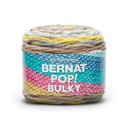 Bernat Pop Bulky yarn, Ray of Sunshine