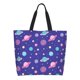 thumbnail image 1 of Balery Space Bolsa Tote Estilo Estético con Cremalleras, Bolsa de Hombro, Bolsa de Compras Grande y Plegable, 1 of 8