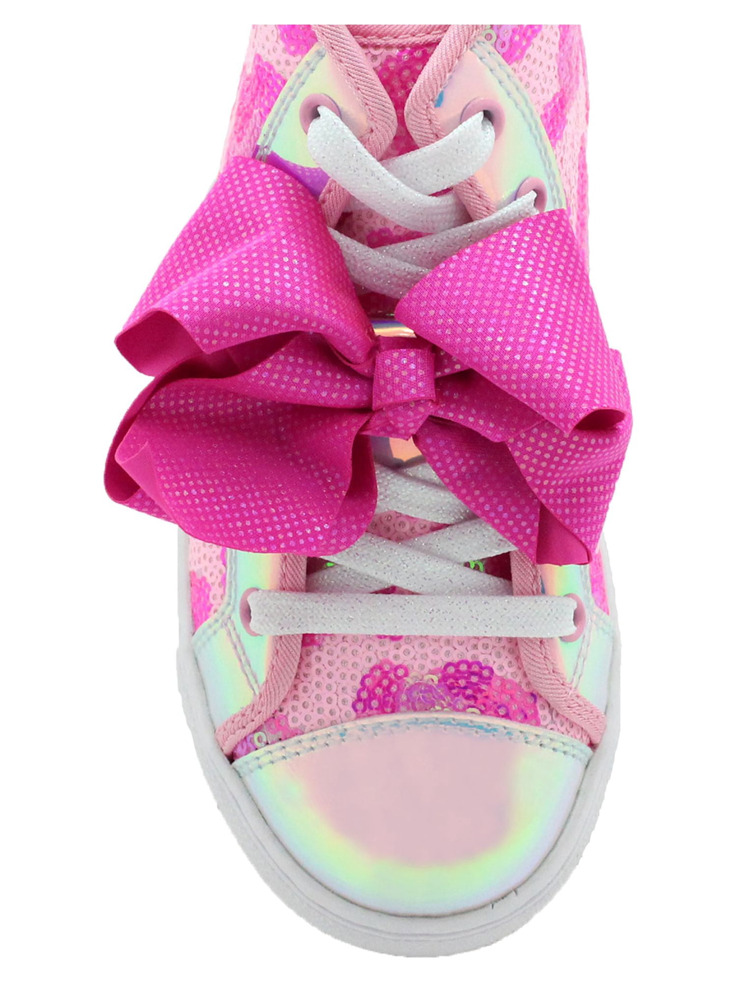 Nickelodon Jojo Siwa Little Girl & Big Girl Athletic High Top Sneaker