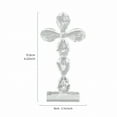 thumbnail image 3 of Uuiauoio Crystal Standing Cross Decor, Crystal Glass Shaped Acrylic Decor,Religious Gifts for Women Men, Holy Cross Collectible Figurines for Home Decoration, Easter Decoration for Party, 3 of 6