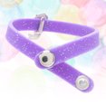 thumbnail image 6 of 4 Pcs Mermaid Charm Glitter Silicone Snap Bracelets for Girls - Cute Gifts for Tween Girl - Valentine's Day Gifts - Easter Basket Fillers for Kids, 6 of 10
