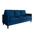thumbnail image 6 of Home Design Goliad 2-Piece Velvet Living Room Set with Loveseat and Sofa, Pocket Spring Design, Soft Cushions, Clean Lines Design, Blue, 6 of 9