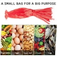 thumbnail image 7 of 100 reusable 20 inch plastic mesh bags for agricultural products, seafood steaming bags, bags for crabs, clams, crayfish, and bags for storing potatoes and onions, 7 of 7