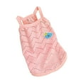thumbnail image 2 of Pet Sun Protection Vest Ice Silk Fabric for Warm Season, Breathable Outdoor Activity Apparel, Small Medium Size Adjustable Petwear(Pink,A), 2 of 6