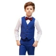 Boys Suit Boys' Suits Kids Ring Bearer Outfit Toddler 4Pcs Suit Set ...