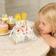 thumbnail image 4 of Easter Bunny Gift Bags âEaster Treat Bags Bunny Goodie Bags Reusable Drawstring Treat Bags with 3D Bunny Ears for Bunny lovers or Easter Presents,Kids Easter Party, Egg & Classroom Favors, 4 of 4