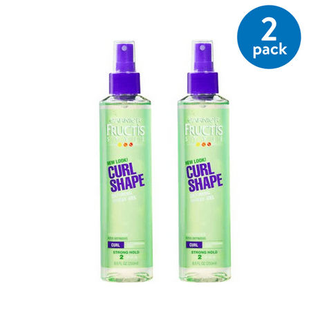 Garnier Fructis Style Curl Shape Defining Spray Gel, Curly Hair, 8.5 fl. oz. (Pack of (Best Curl Defining Products For 3a Hair)