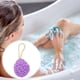 thumbnail image 2 of Esponja de baño de loofah con panal de 1 pieza para el baño en morado, 2 of 6