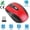 Red, variant on (YYL-Design)-- 2.4G Wireless Gaming Mouse Optical Mice WIth Receiver 3 Adjustable DPI 6 Buttons For PC Laptop Computer Macbook**--（ jk/.'./）