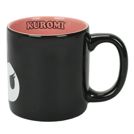 

Kuromi Cute Character 16 Oz Black Ceramic Mug