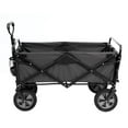 thumbnail image 7 of Mac Sports Collapsible Folding Outdoor Utility Wagon Cart w/ Table, Grey, 7 of 7