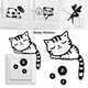 thumbnail image 4 of Pegatinas de pared oscuras Cateissary para interruptores de luz a prueba de agua 007 Type2 NO2, 4 of 6