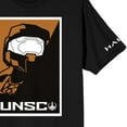 thumbnail image 3 of Halo Infinite UNSC Soldier Poster Art Crew Neck Short Sleeve Men's Black T-shirt-6XLB, 3 of 7