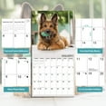 thumbnail image 5 of 2025-2026 Wall Calendar,GERMAN SHEPHERD Wall Calendar, 12" x 24" Open,Family Planner Calendar Organizer with GERMAN SHEPHERD Images, for Dogs Lovers, 5 of 6