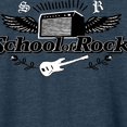 thumbnail image 3 of School of Rock - Original Logo - Women's Lightweight French Terry Long Sleeve Shirt, 3 of 5