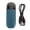 Deep Blue, variant on Riousery Electric Nose Hair Trimmer for Men & Women, Rechargeable Portable Travel Size Painless Hair Clipper Device, Orange