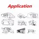 thumbnail image 3 of 750N actuador lineal eléctrico 12V DC Motor controlador de movimiento lineal con interrupt Carevas  Actuador lineal del motor, 3 of 7