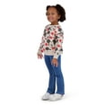 thumbnail image 2 of Mickey Mouse Toddler Unisex Heart Print Fleece Sweatshirt, Sizes 12M-5T, 2 of 3