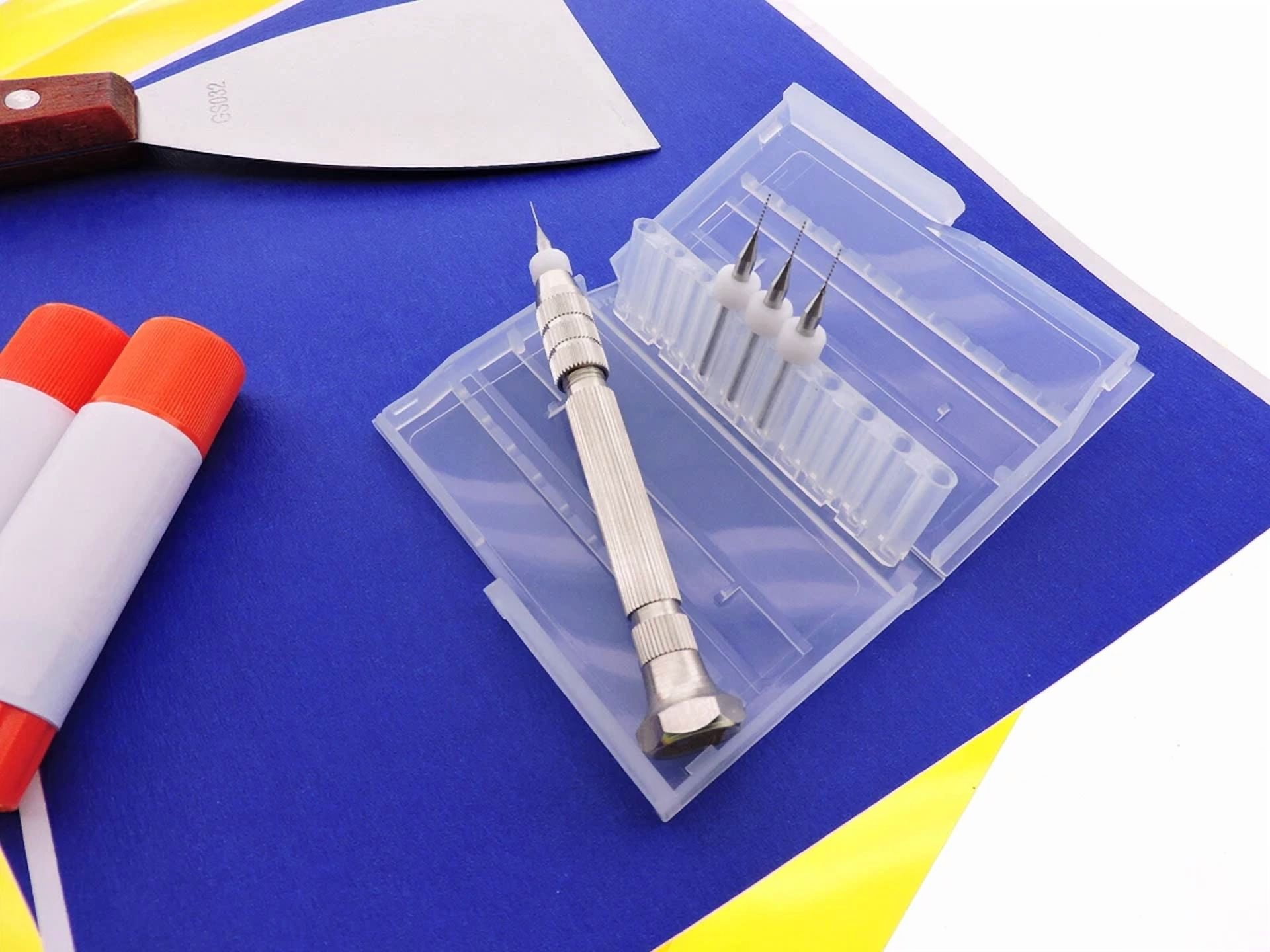 CRESTIN- 3D Printer Accessory Kit Jam .4Mm Blue Painter'S Tape Kapton Tape Removal Tool