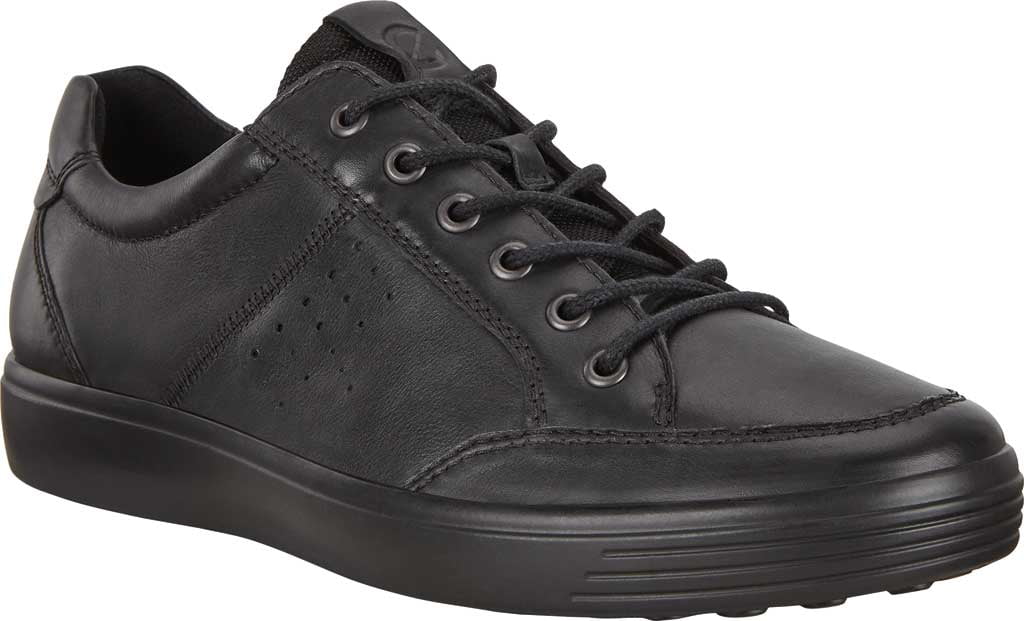 Harde ring consumptie Berri Men's ECCO Soft Classic Sneaker Black Full Grain Leather 46 M - Walmart.com