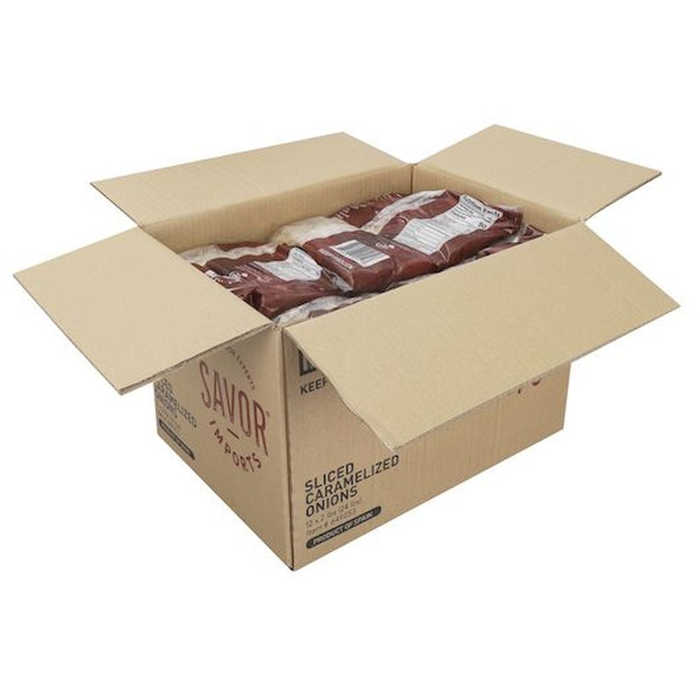 Savor Imports Caramelized Sliced Onion, 2 Pound -- 12 per case