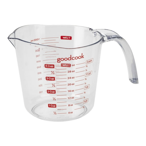 Measuring Cup, For Liquid, GoodCook, 4-Cups