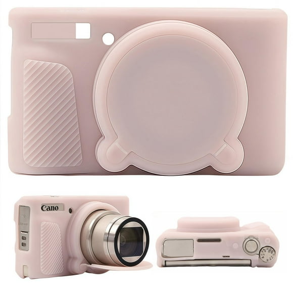 Funda de cámara SZHSYJY para Canon PowerShot SX740/ SX730 Rosa