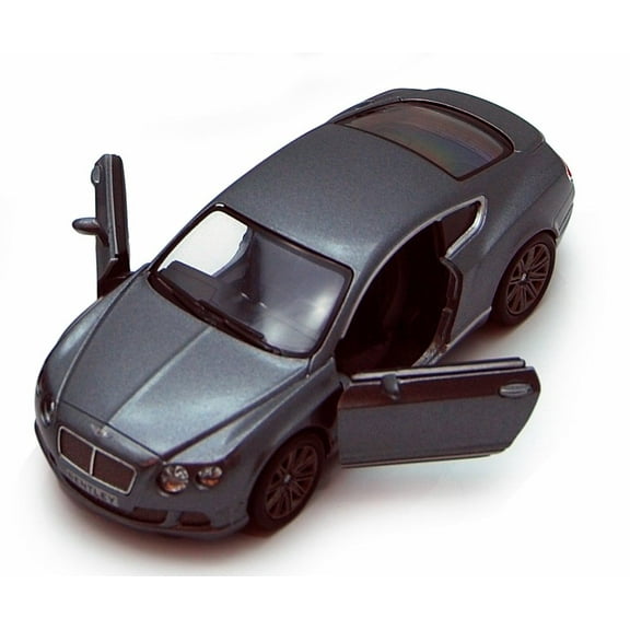 2012 Bentley Continental GT Speed, Gray - Kinsmart 5369D - 1/38 scale Diecast Model Toy Car (Brand New, but NOT IN BOX)