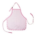 thumbnail image 3 of DALIX Apron Commercial Restaurant Home Bib Spun Poly Cotton Kitchen Aprons (3 Pockets) in Striped Pink, 3 of 4