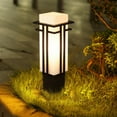 thumbnail image 2 of Modern Post Light Outdoor Garden Patio Pillar Light Driveway Yard Lantern Lamp E26, 2 of 12