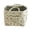 Green, variant on Women's Large-Capacity Quilted Storage Basket Tote Bag—foldable and machine-washable