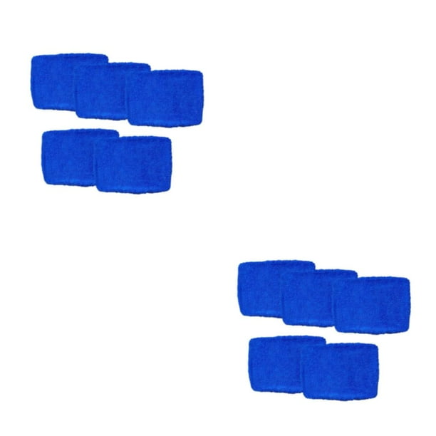 Speravity Almohadilla de repuesto para ventana de coche, 5 piezas, herramienta de limpieza de parabrisas, gorros de ajuste de algodón, Azul oscuro 2piezas