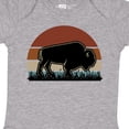 thumbnail image 4 of Inktastic Buffalo Retro Sunset Bison Boys or Girls Baby Bodysuit, 4 of 5