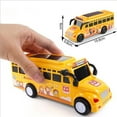 thumbnail image 3 of BELUPAI Children'S Inertial Car Light Music Educational School Bus Police Car Toy, 3 of 14