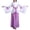 A-Purple360, variant on JAJAHO Girls Hanfu Dresses Floral Flared Long Sleeve Tie Waist Maxi Dress For Kids 2-16 Years Dress Up Performance Wear Cozy Dresses