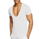 thumbnail image 4 of pstuiky Camisas de manga corta para hombre, Sudadera con capucha de color liso para hombre con tira reflectante, ropa de trabajo sanitaria, sudadera con cremallera a juego camisetas de hombre l, 4 of 8