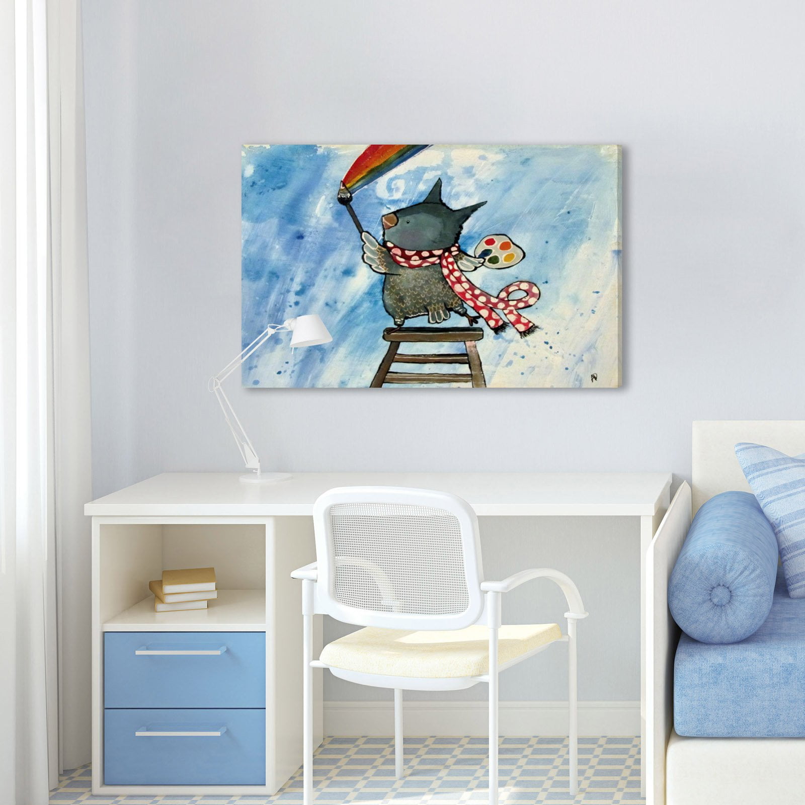 Marmont Hill "Sky Painting" by Andrea Doss Painting Print on Wrapped Canvas