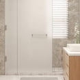 thumbnail image 2 of Window Privacy Film Frosted Glass Non Adhesive Static Window-Sticker Frosted Static Cling Film UV Protection Opaque for Frosting Film Bathroom Office Meeting Room, Matte Pure, 2 of 7