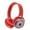 Red, variant on amlbb Bluetooth Over-Ear Headset, Bluetooth 5.0 Subwoofer Head-Mounted Foldable Headphones - Built-in Mic Wireless Call Folding Stereo Noise Cancellation Over Ear Soft Earmuffs Headset