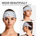 thumbnail image 6 of Headbands For Women/Men, Dock Rudder Elastic Soft Sweat Band Sports Hair Bands For Women & Men'S Hair, Moisture Wicking Workout Head Bands For Running, Gym,Yoga, 6 of 8