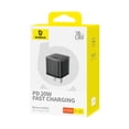 thumbnail image 4 of Cargador USB C de 20 W Baseus GAN5S Carga Rápida Negro, 4 of 7