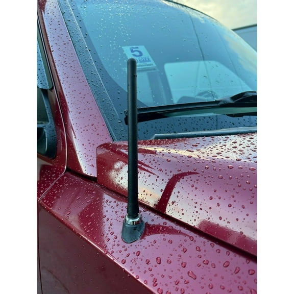 6 3/4" inch Short Black Antenna Mast Radio AM/FM for JEEP PATRIOT 2007-2017 Brand New