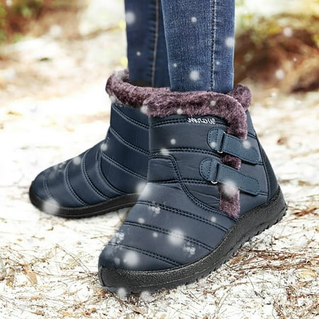 

Alueeu Women s Snow Boots Women s Boots Platform Boots For Women Ankle Boots For Women Black Boots Winter Boots For Women Shoes