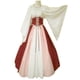 thumbnail image 1 of Disfraz de Halloween para mujer, vestido largo medieval renacentista, disfraces de escenario, disfraces vintage, 1 of 5