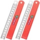 thumbnail image 1 of Reglas Acero Inoxidable FlipRulex015 2Pzas 15cm Doble Cara Acero Inoxidable Gris., 1 of 3