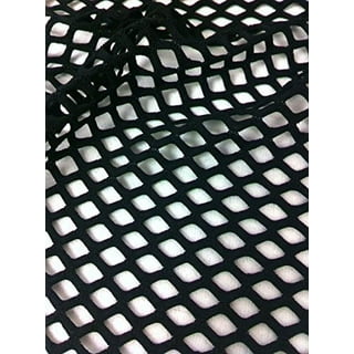 Black AB Rhinestones Fabric on Black Power Mesh Polyester Spandex Fabric  With Crystal Stones AB Rhinestones Fabric Sold by the Yard 