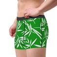 thumbnail image 2 of Honeii Bamboo Print Mens Boxer Briefs Breathable,Boxer Brief for Men, Moisture-Wicking Underwear-Medium, 2 of 5